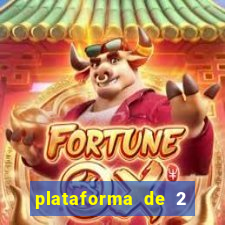 plataforma de 2 reais fortune tiger